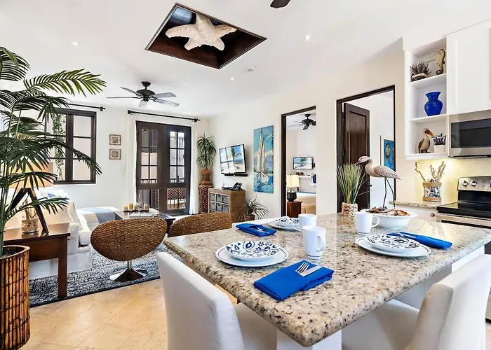 Сasa de vacaciones Stylish Beach-themed With Two Bedrooms And Lovely Ocean Views