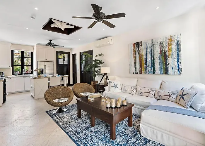 Сasa de vacaciones Stylish Beach-themed With Two Bedrooms And Lovely Ocean Views Playa Danta